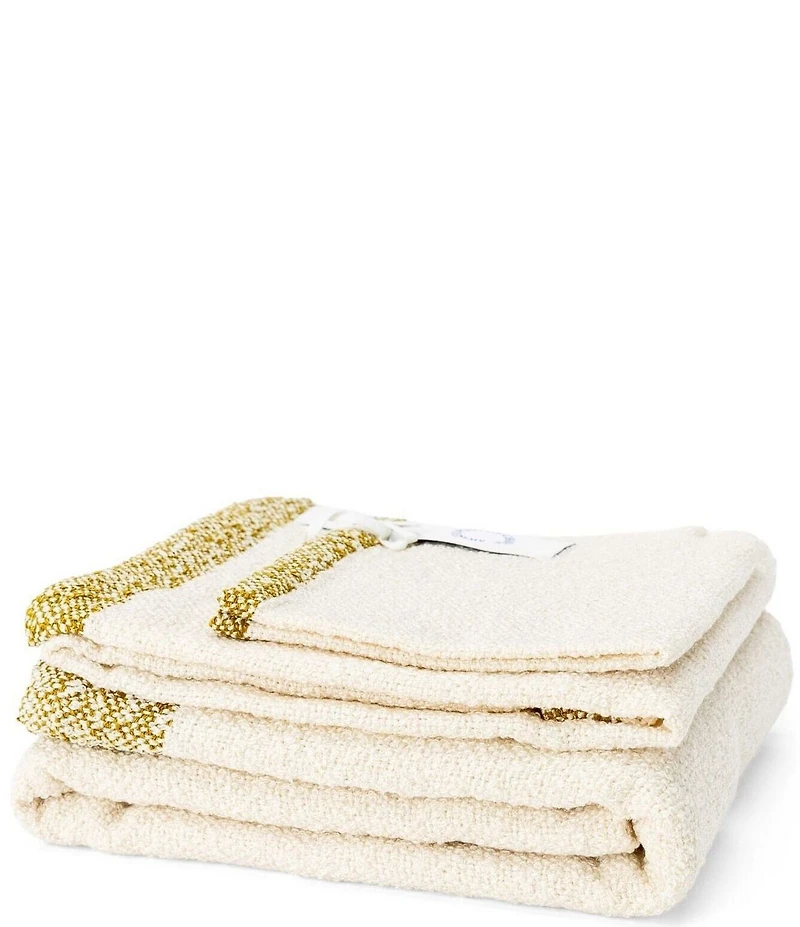 ettitude Luxe Bamboo Boucle Towel Set