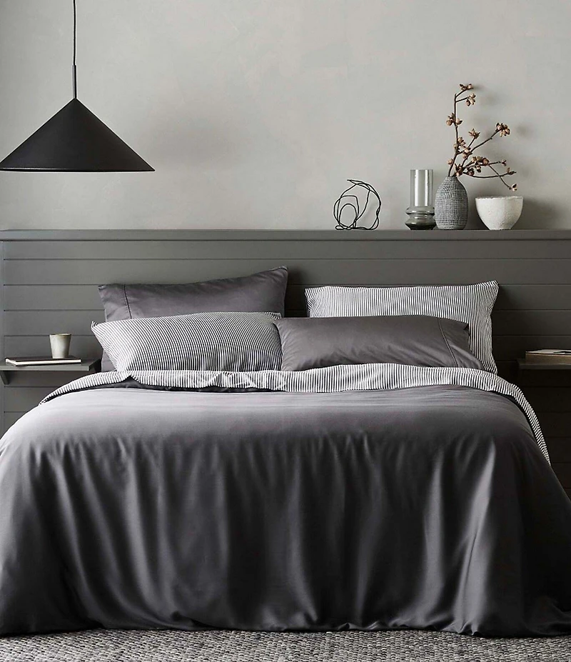 Ettitude Signature Sateen CleanBamboo® Duvet Cover