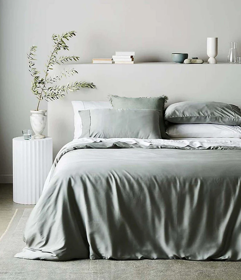 Ettitude Signature Sateen CleanBamboo® Duvet Cover