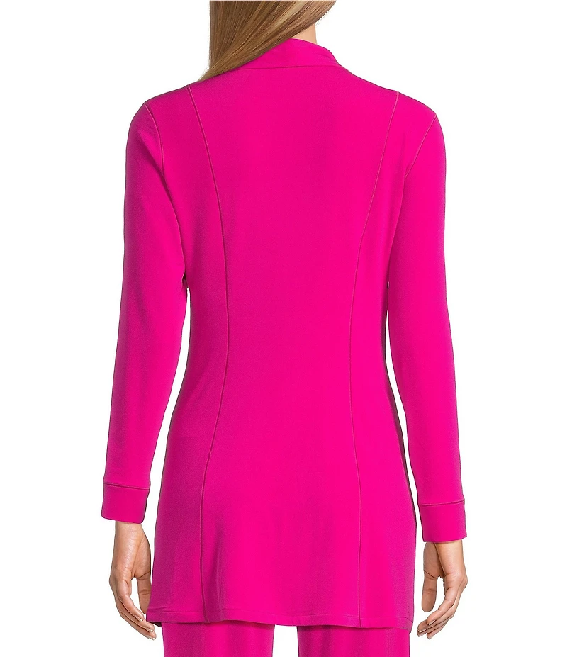 Eva Varro Barcelona Wing Collar Long Sleeve Jacket