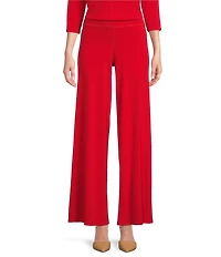 Eva Varro Elastic Waist Wide Leg Pants