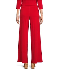 Eva Varro Elastic Waist Wide Leg Pants