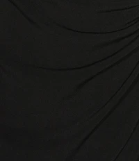 Eva Varro Fold Over V-Neck 3/4 Sleeve Tunic
