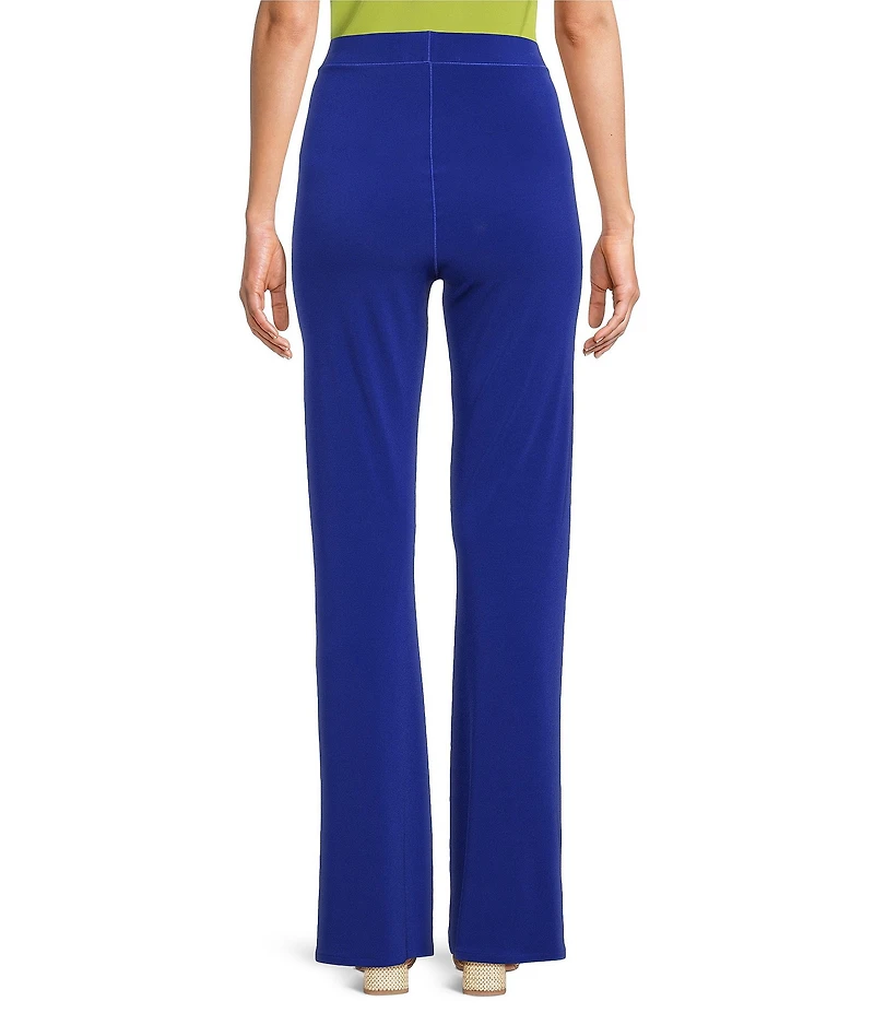 Eva Varro High Rise Elastic Waist Bell Bottom Pants