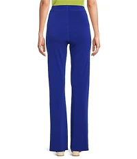 Eva Varro High Rise Elastic Waist Bell Bottom Pants