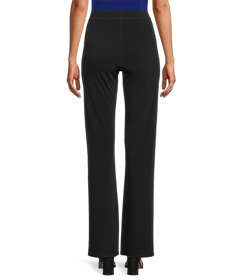 Eva Varro High Rise Elastic Waist Bell Bottom Pants