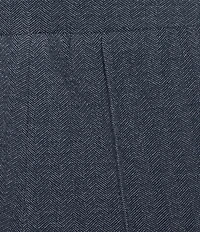 Eva Varro Jersey Knit Denim Stitched Down Straight Leg Pants