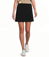 Eva Varro Knit Jersey Pull-On Mini Skort