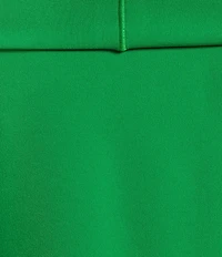 Eva Varro Solid Knit Jersey Off-the-Shoulder Wide Shoulder Strap 3/4 Sleeve Tunic