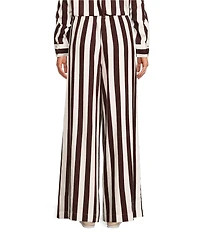 Every Coordinating Striped Pull On Drawstring Pants