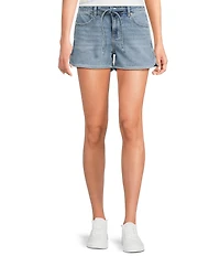 Every Cotton-Blend Tie Waist Shorts