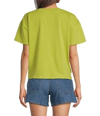 Every Crew Neck Short Sleeve Boxy Tee