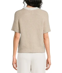 Every Crew Neck Short Sleeve Sweater