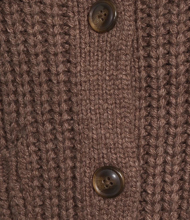 Every Crew Neck Sleeveless Button Front Vest