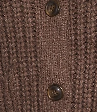 Every Crew Neck Sleeveless Button Front Vest