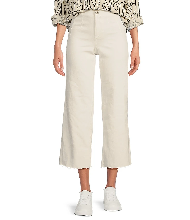 Every Denim High Rise Pleated Waist Jeans