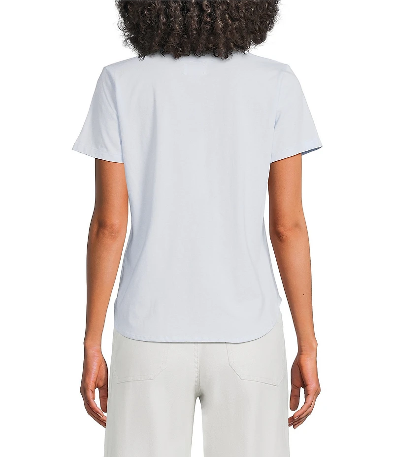 Every Knit Crew Neck Short Sleeve Tee