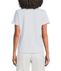 Every Knit Crew Neck Short Sleeve Tee