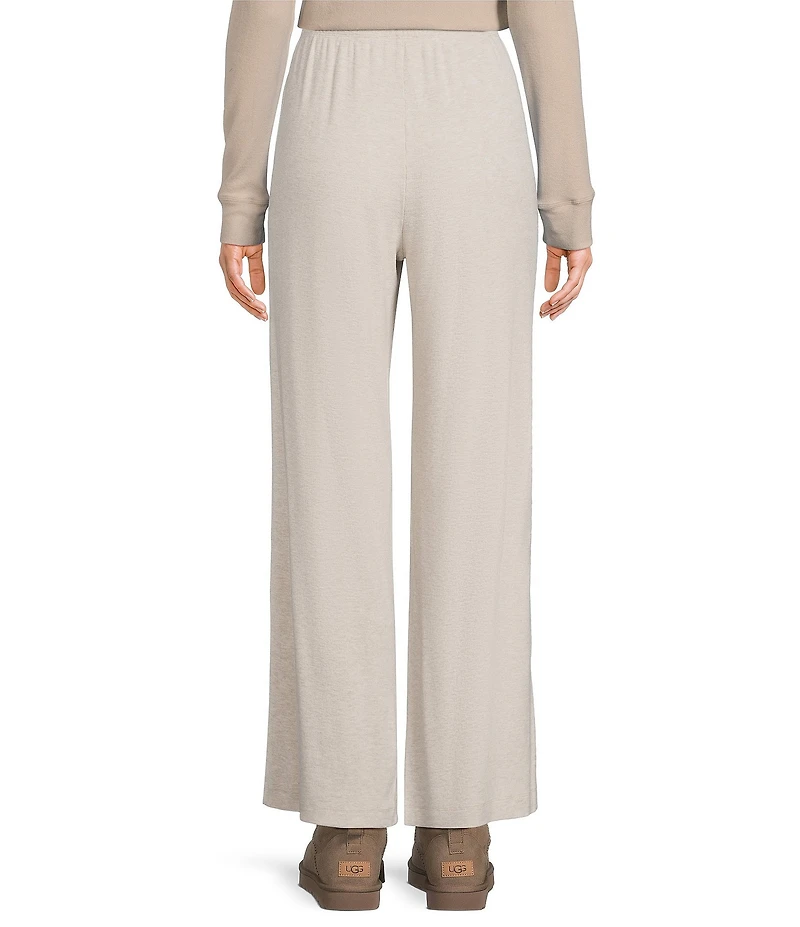Every Knit Mid Rise Lounge Wide Leg Full Length Pants