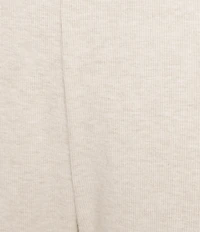 Every Knit Mid Rise Lounge Wide Leg Full Length Pants