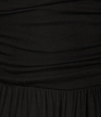 Every Knit Strapless Neck Sleeveless Pull-On Jumpsuit