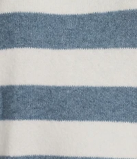 Every Knit Striped Crew Neck Long Sleeve Sweater