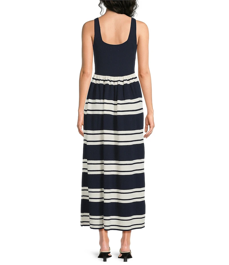 Every Round Neck Sleeveless A-Line Tank Dress