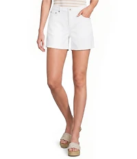 Every Side Slit Denim Shorts