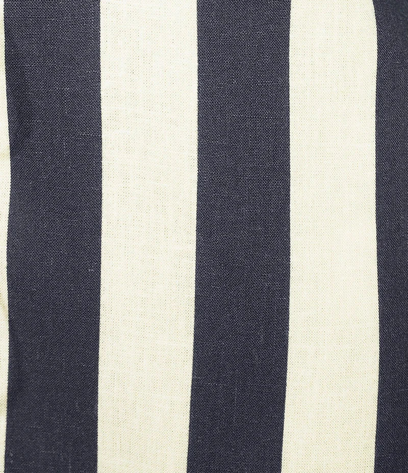 Every Stripe Linen Blend V-Neck Halter Coordinating Top