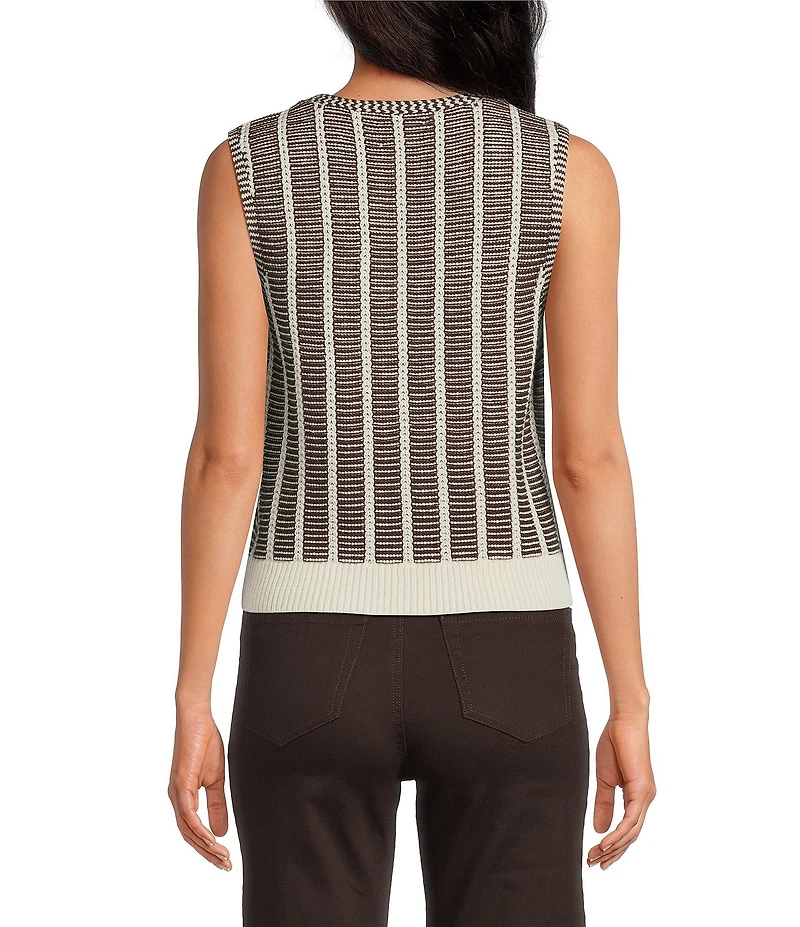 Every V-Neck Sleeveless Sweater Vest