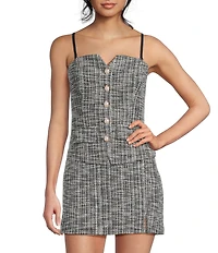 Evolutionary Boucle Button Front Coordinating Top