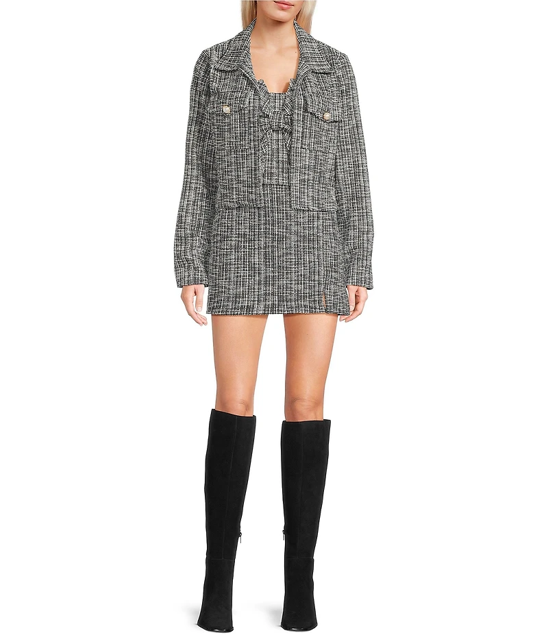 Evolutionary Coordinating Boucle Jacket