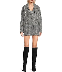 Evolutionary Coordinating Boucle Jacket