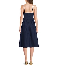 Evolutionary Denim Midi Dress