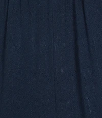 Evolutionary Denim Tie Front Wide Leg Pants