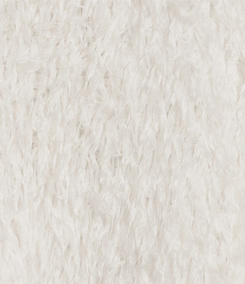 Evolutionary Faux Fur Long Sleeve Jacket