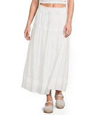 Evolutionary Front Tie Maxi Skirt