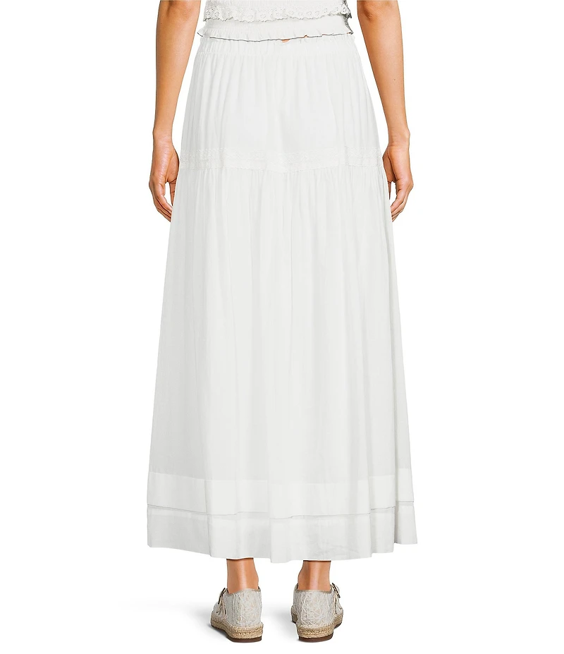 Evolutionary Front Tie Maxi Skirt