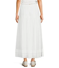 Evolutionary Front Tie Maxi Skirt