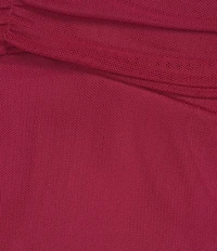 Evolutionary Mesh Boat Neck Long Sleeve Top