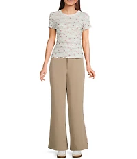 Evolutionary Mid Rise Straight Leg Pants