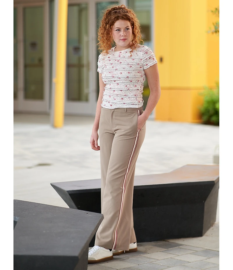 Evolutionary Mid Rise Straight Leg Pants
