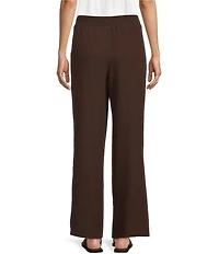 Evolutionary Mid Rise Wide Leg Trouser Pants