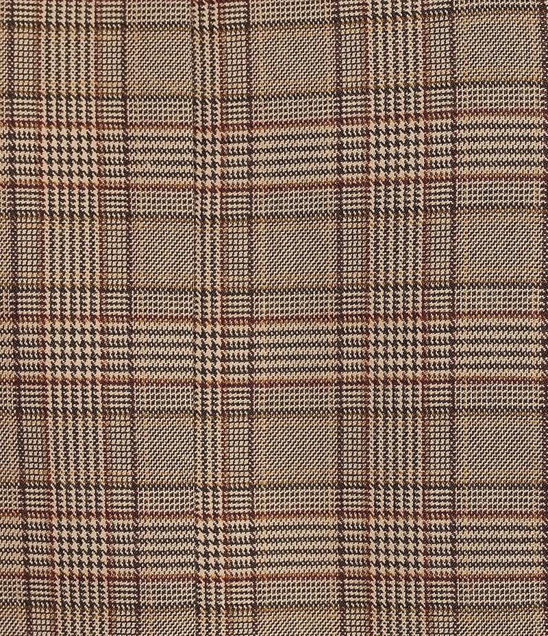 Evolutionary Plaid Button Front Coordinating Vest