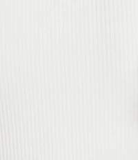 Evolutionary Ribbed Short Sleeve Ruffle Sleeve Top