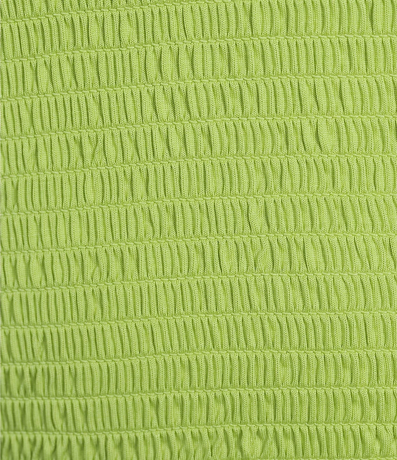 Evolutionary Short Sleeve Solid Smock T-Shirt