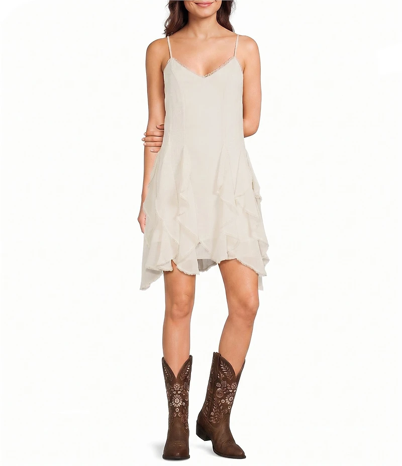 Evolutionary Sleeveless Denim Vest Dress