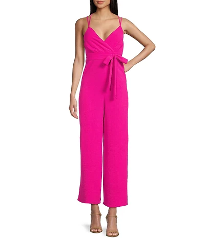 Evolutionary Sleeveless X Back Jumpsuit