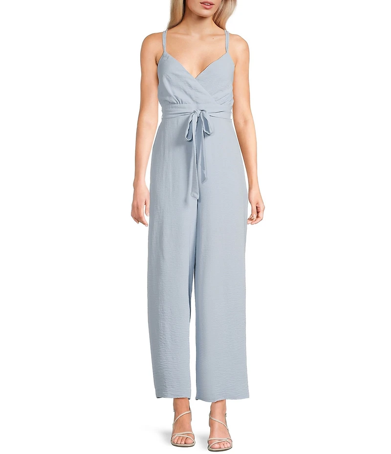 Evolutionary Sleeveless X Back Jumpsuit
