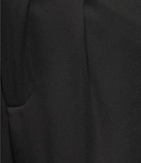 Evolutionary Solid Twill Mid Rise Full Length Trousers